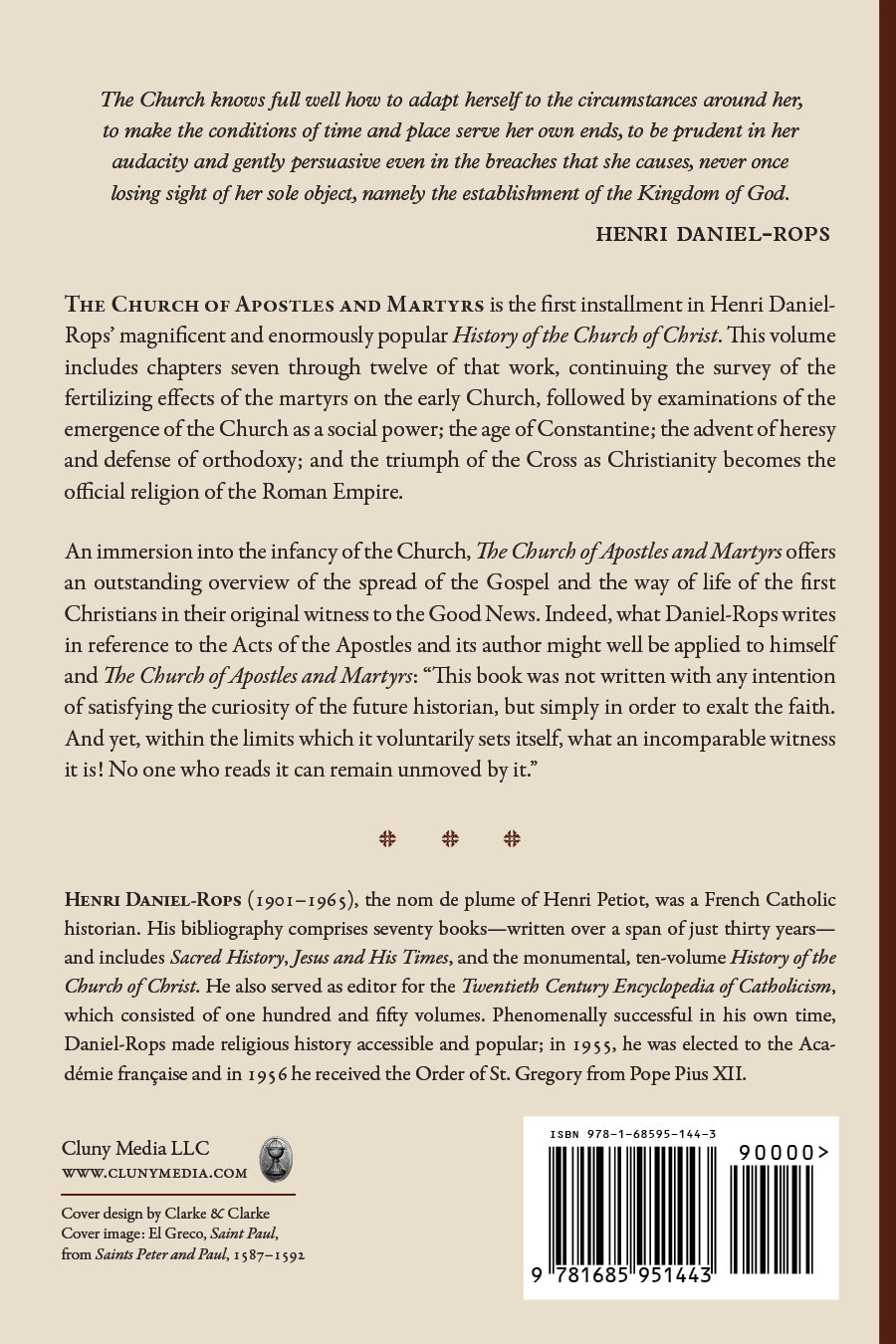 Book back cover with description text block and barcode