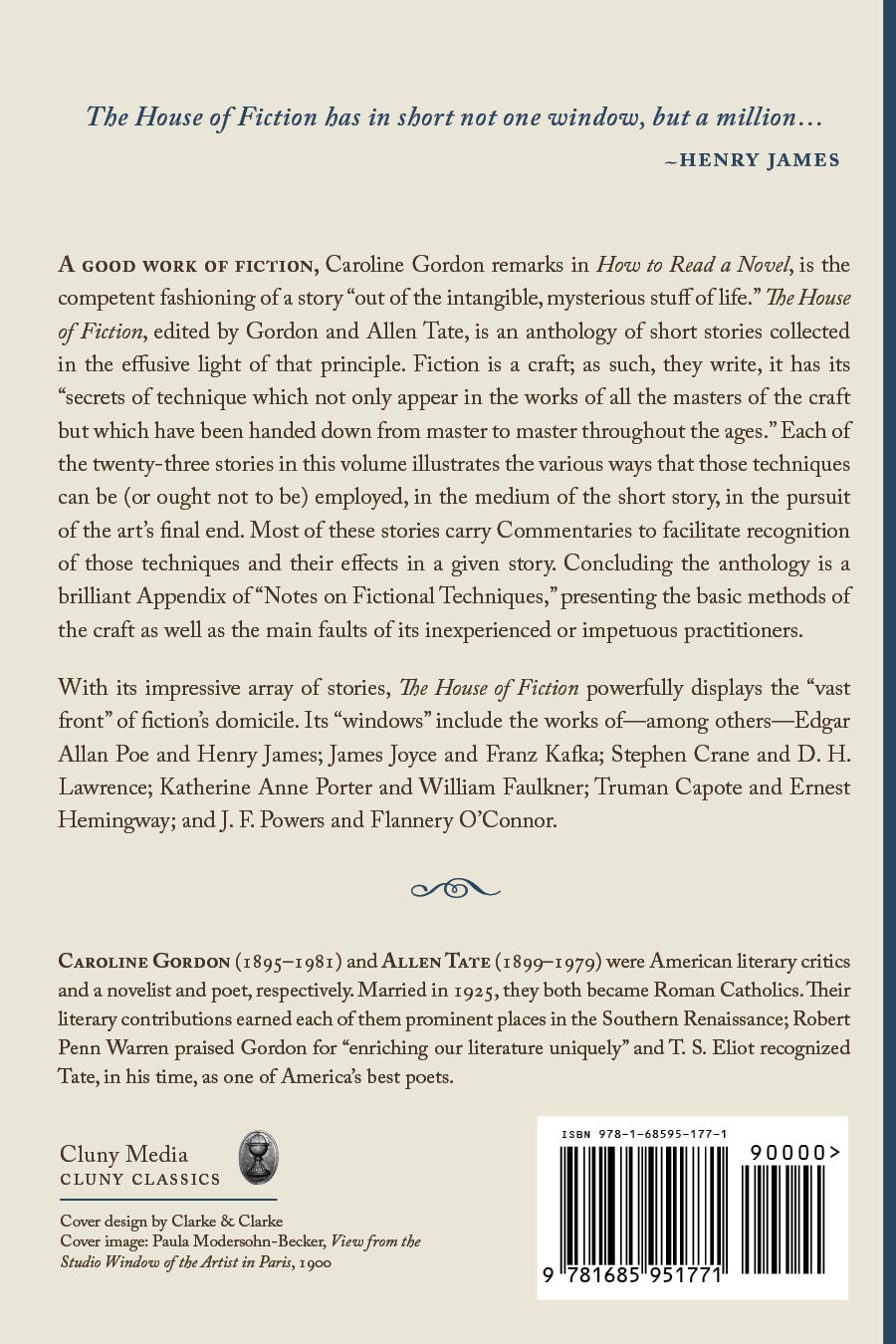 Book back cover with description text, publisher info, and barcode