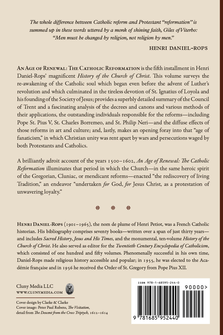 Book back cover with synopsis text, publisher marks, and barcode