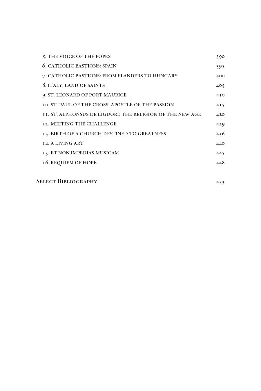 Select bibliography page with references and page numbers