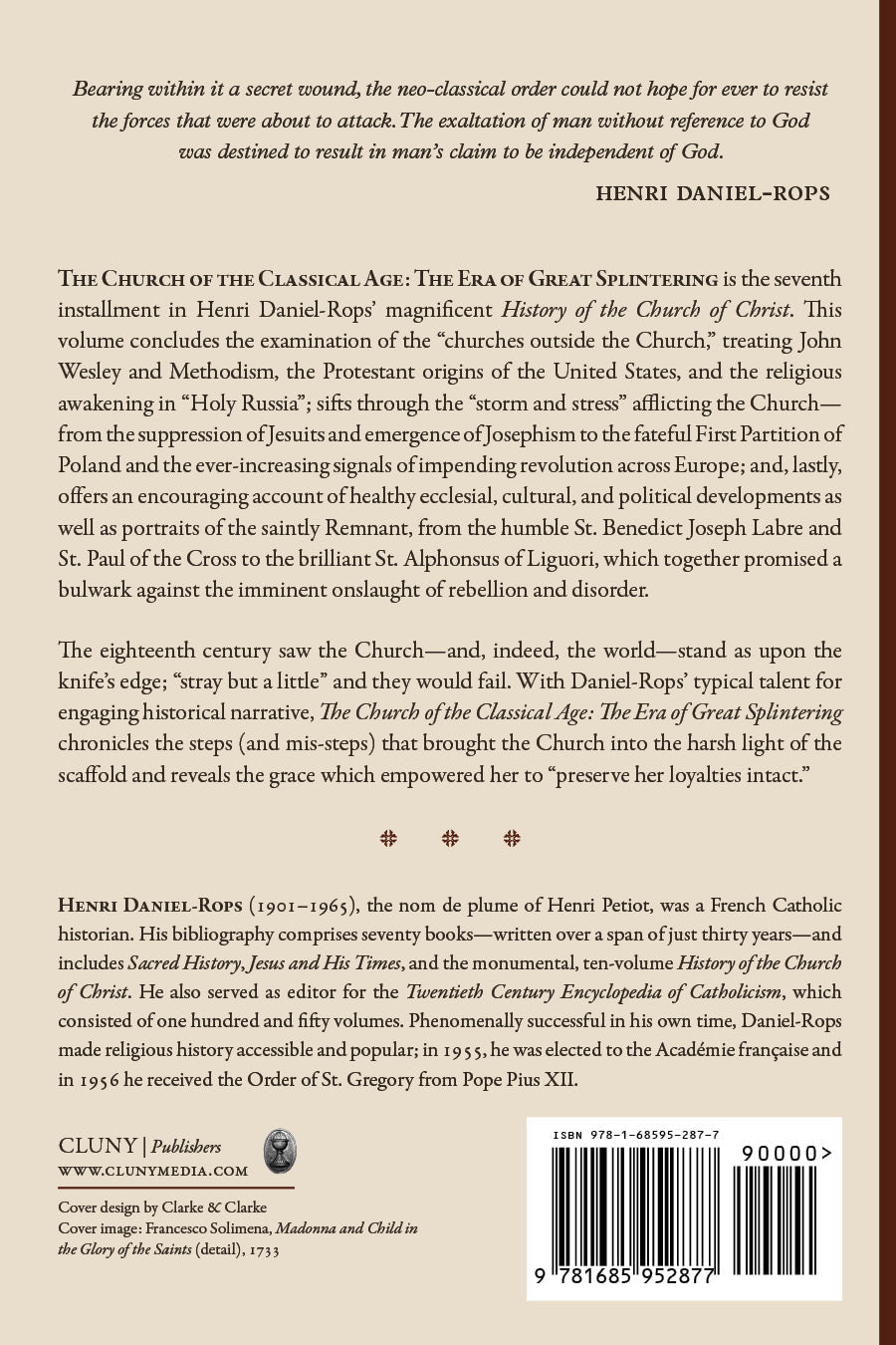Book back cover with author bio text and barcode