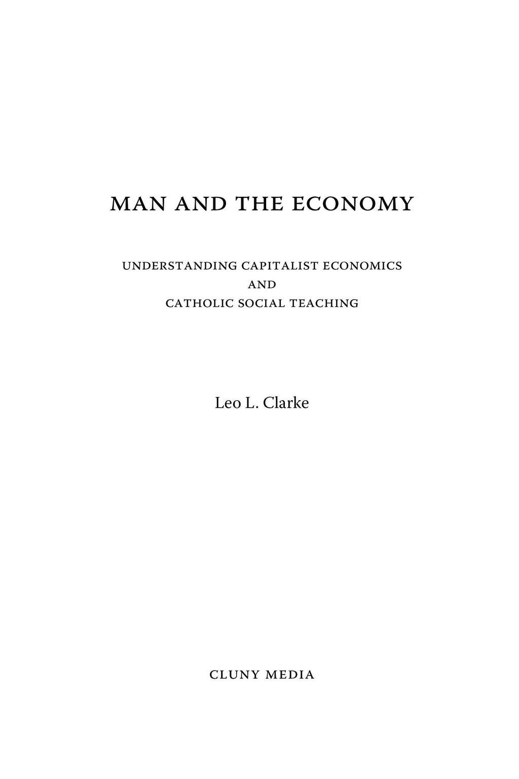 Book title page with main title, subtitles, author name, and publisher label