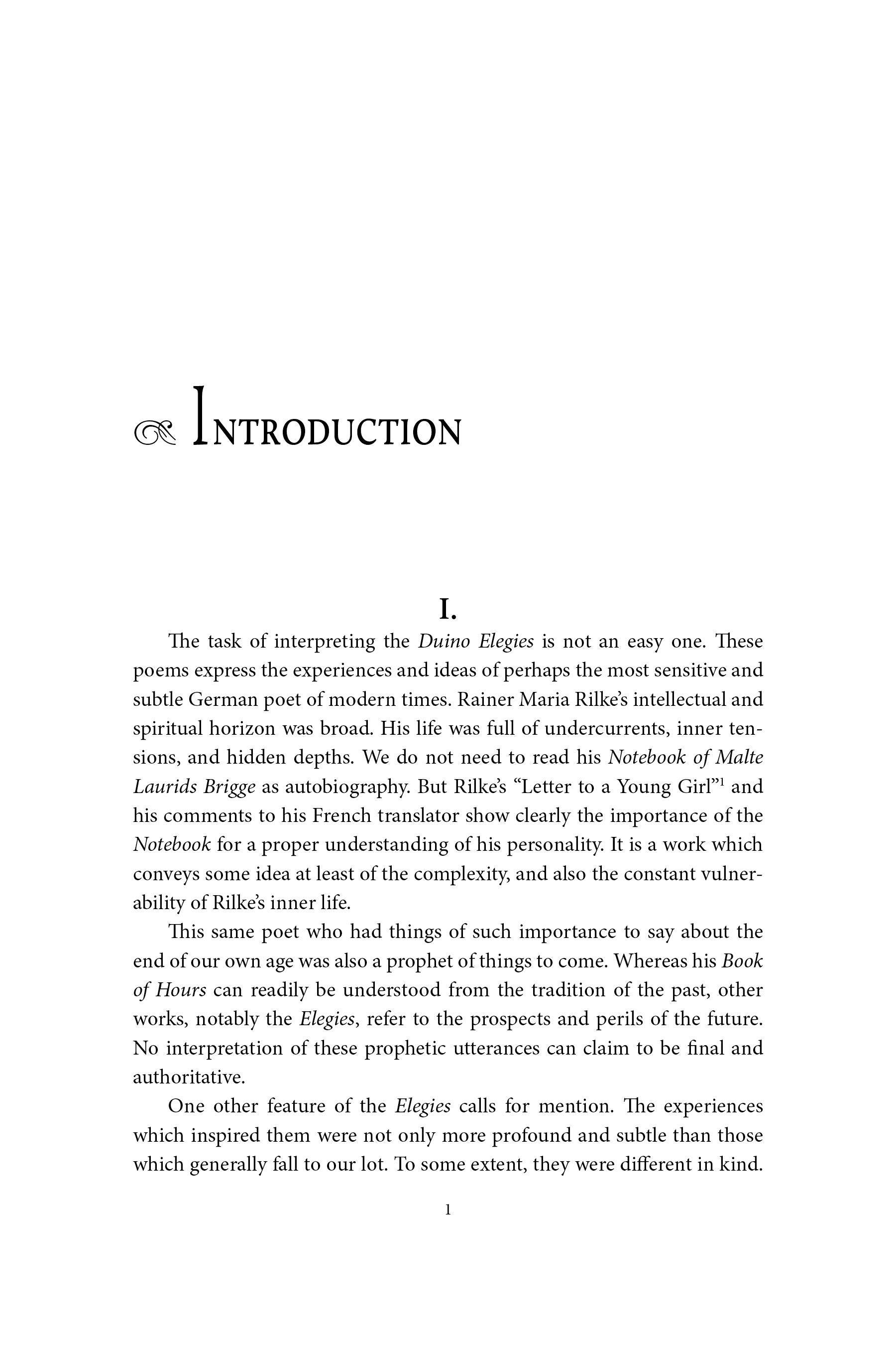 Book page titled Introduction with section I and printed text.