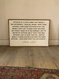 Christian wall hanging decor with framed quote, white background and black text