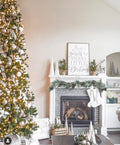 Framed “Have Yourself a Merry Little Christmas” quote wall sign