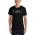 Men's Fight T-shirt in black with white Fight graphic print